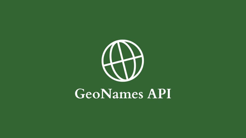 GeoNames API